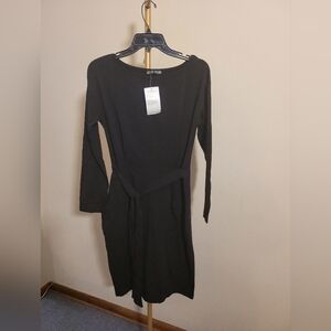 Midi Black, super Soft, Strechy Dress